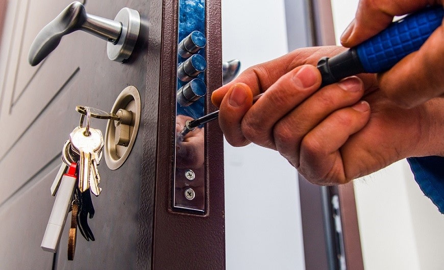 Ouverture de porte